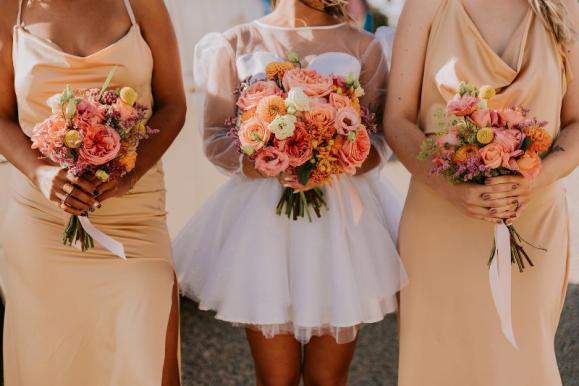 Bouquet de fleurs pour mariage