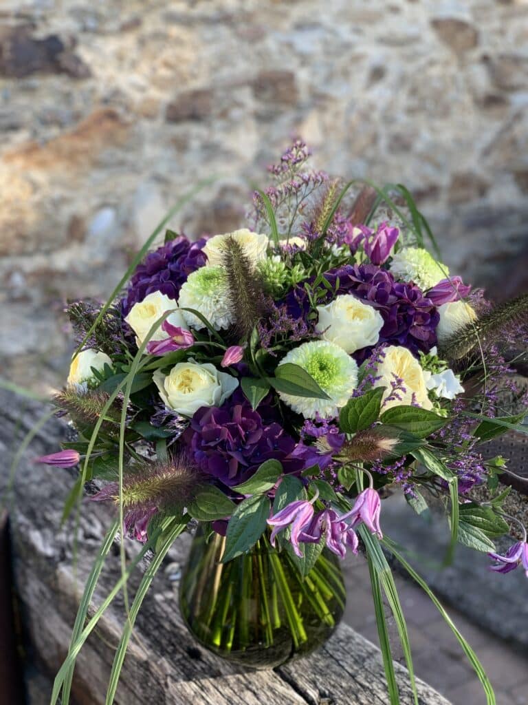 Bouquet Fleuriste Composition Florale Bouguenais